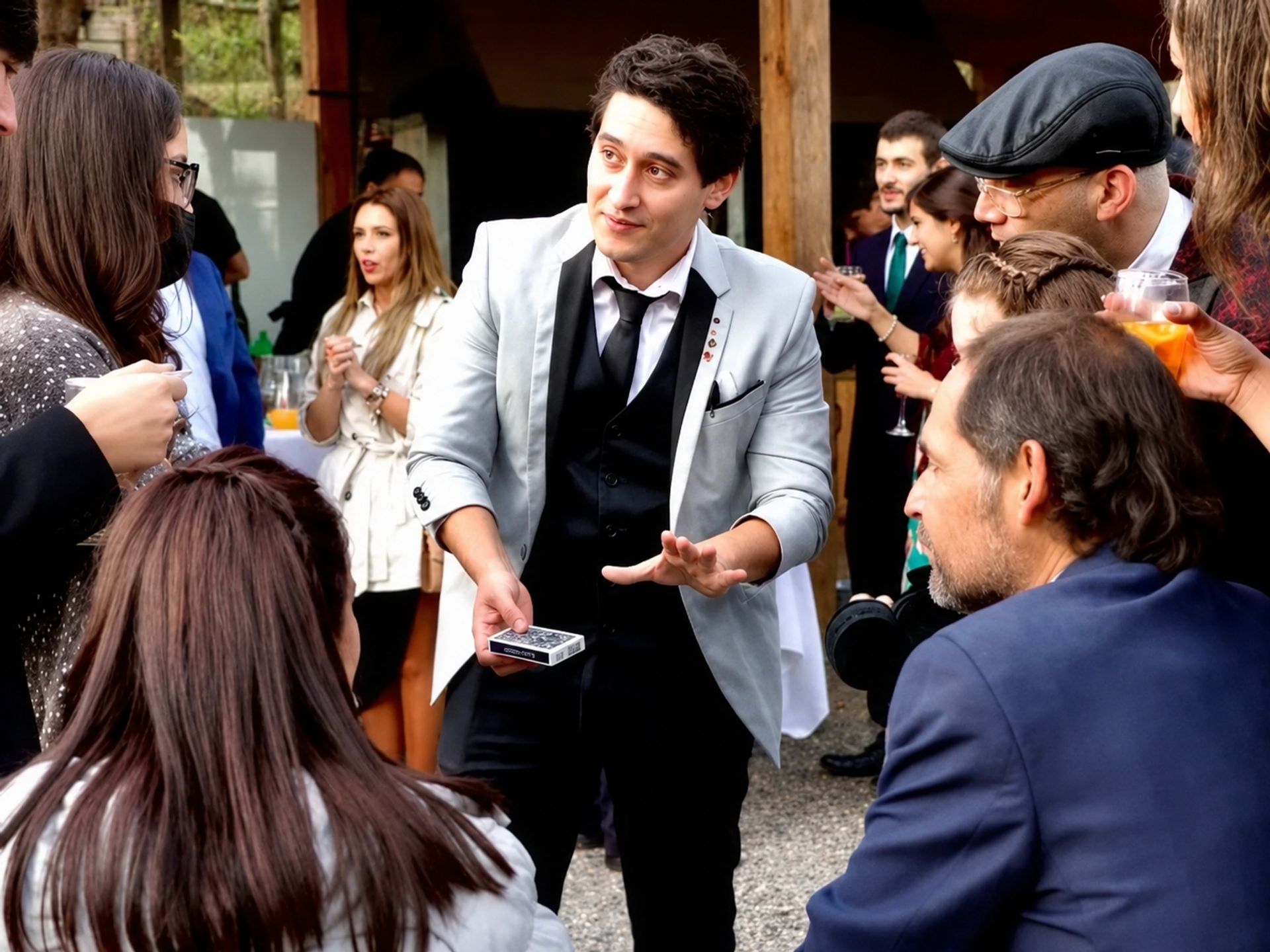 Foto 1 de Mago Toledo - Espectáculos de Magia - Animación para Eventos y Matrimonios