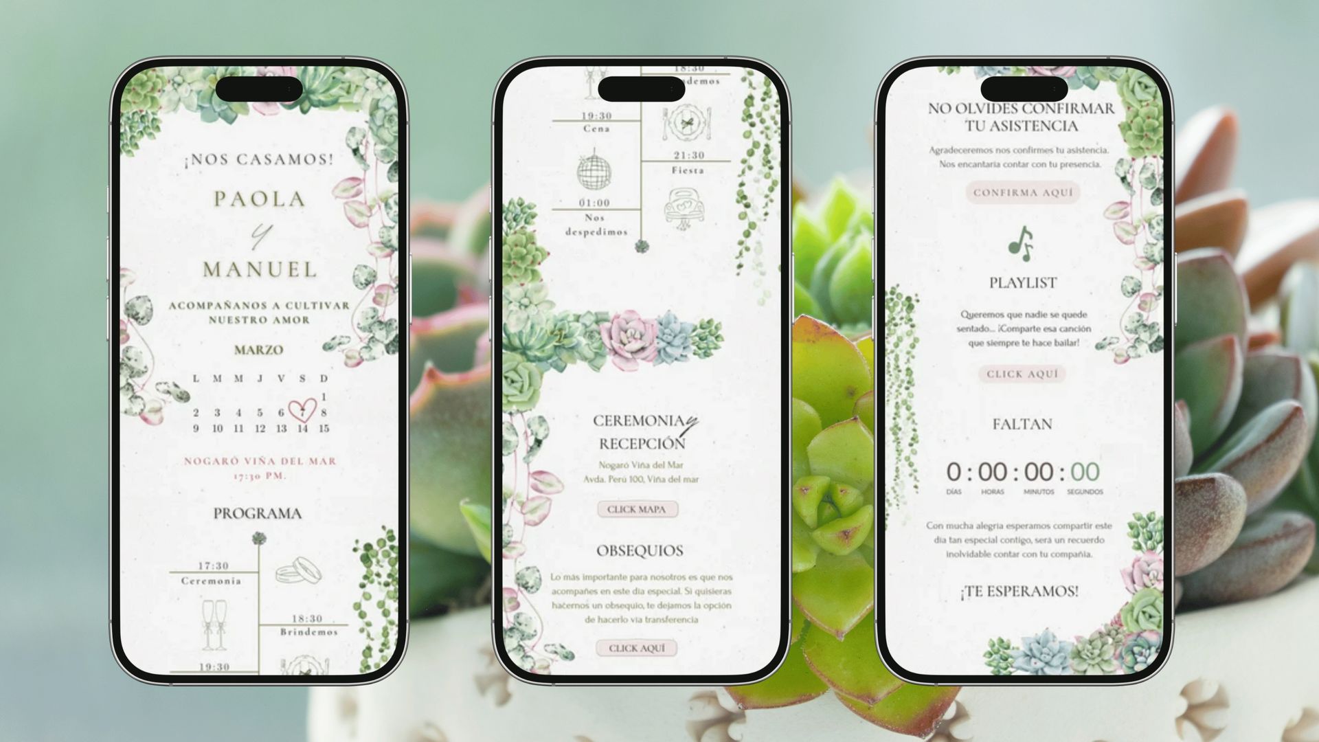 Festiadigital - Invitaciones para Matrimonios en Weddy