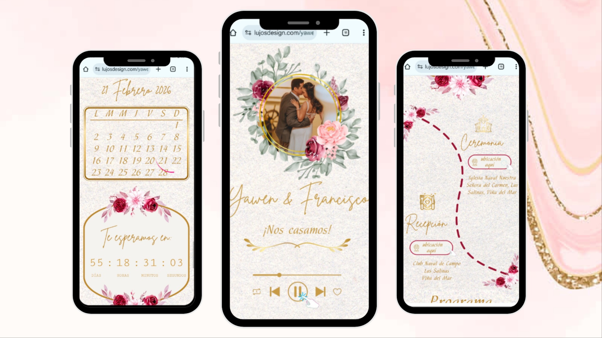 Lujos Design - Invitaciones para Matrimonios en Weddy