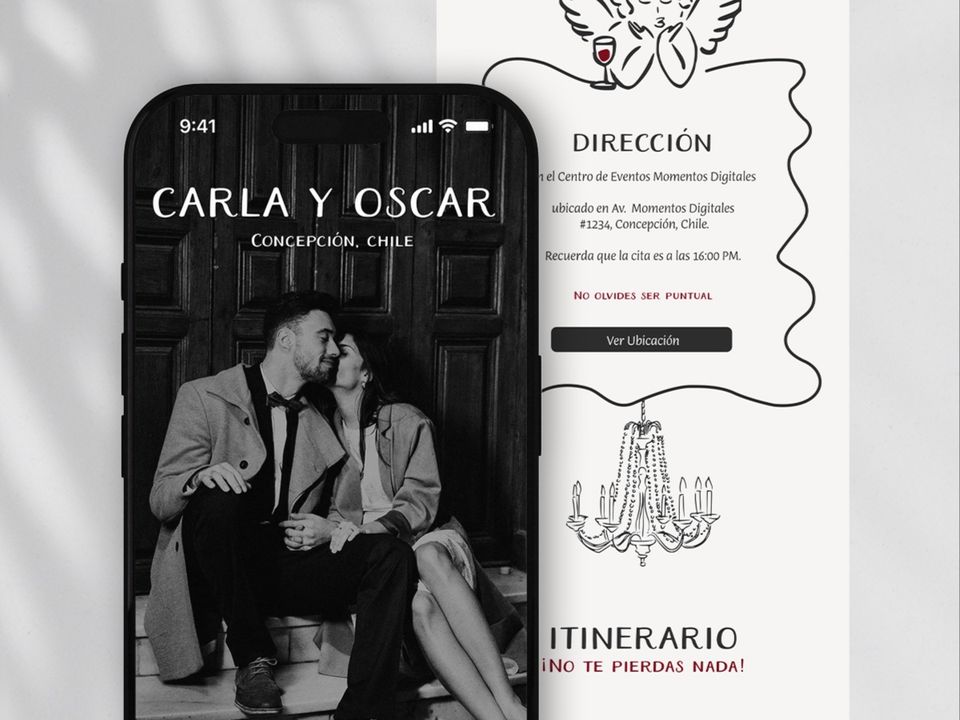 Foto 5 de Momentos Digitales - Invitaciones para Matrimonios