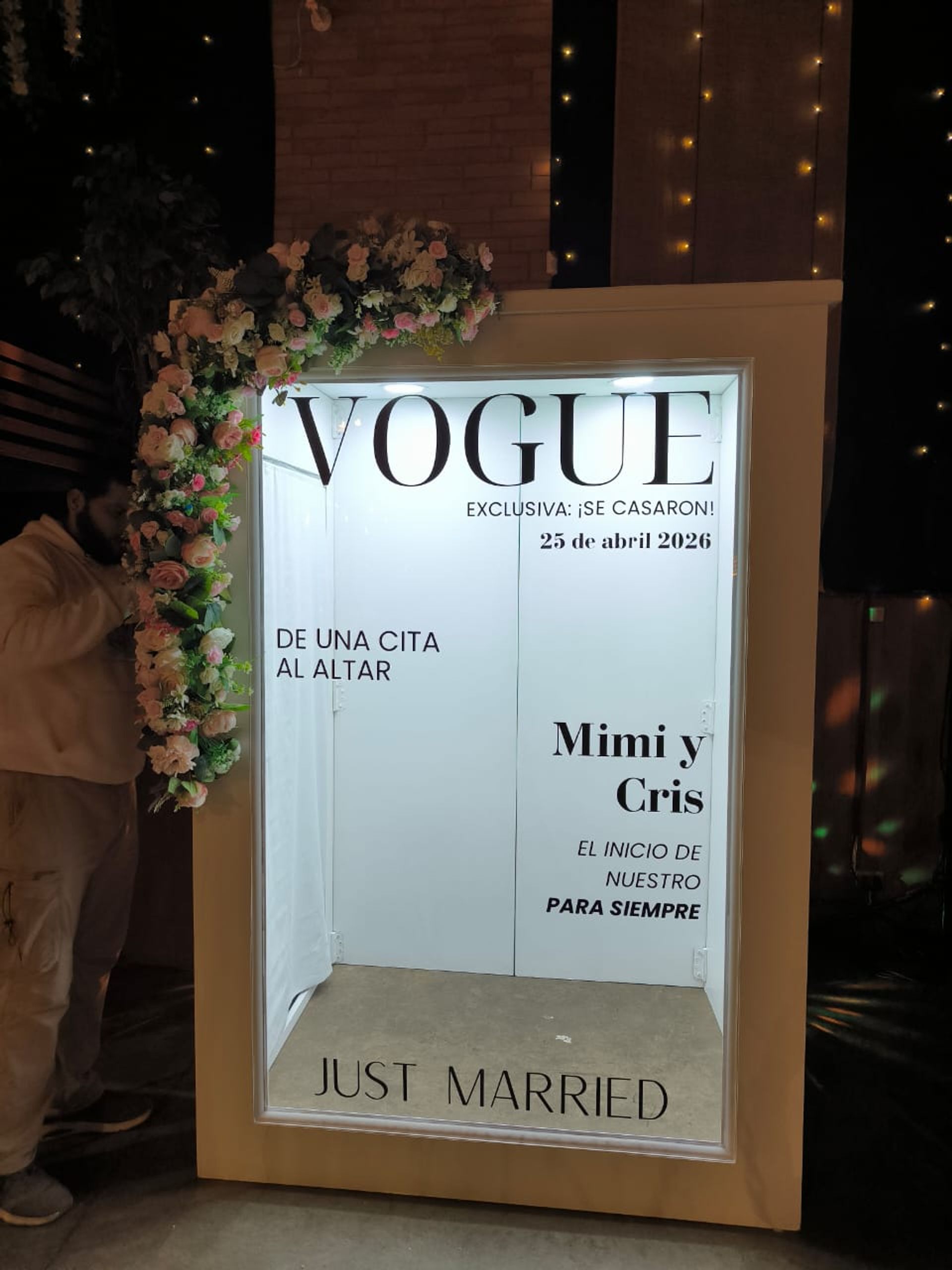 Foto 1 de Coverglam - Photobooth para Matrimonios