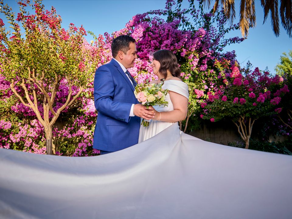 Sesión de novios en su matrimonio, fotografía de bodas en la Sexta Región.