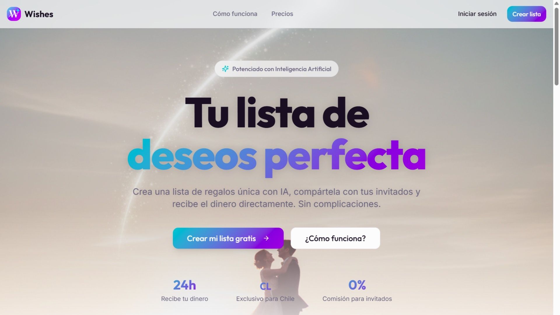 WISHES.CL - Lista de Novios para Matrimonios en Weddy