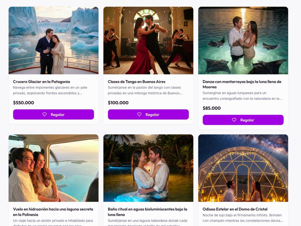Foto 4 de WISHES.CL - Lista de Novios para Matrimonios