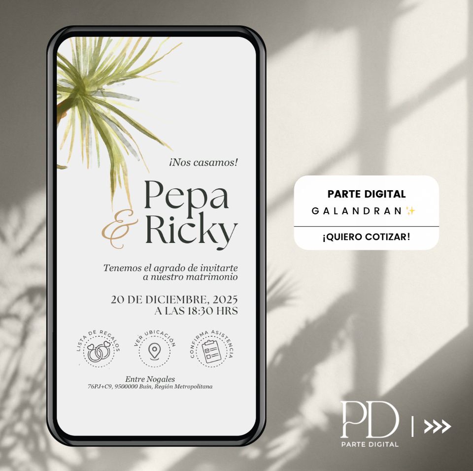 Foto 10 de Partes digitales - Invitaciones para Matrimonios