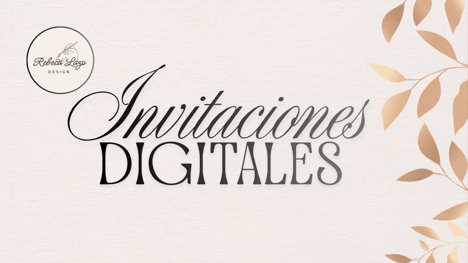 Rebeca.lazodesign - Invitaciones para Matrimonios en Weddy