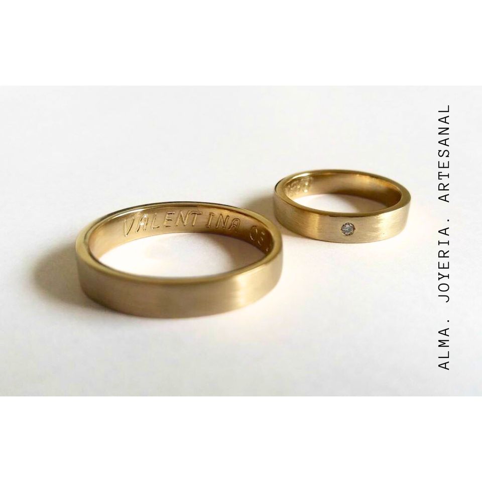 Foto 5 de Alma Joyeria Artesanal - Argollas de Matrimonio