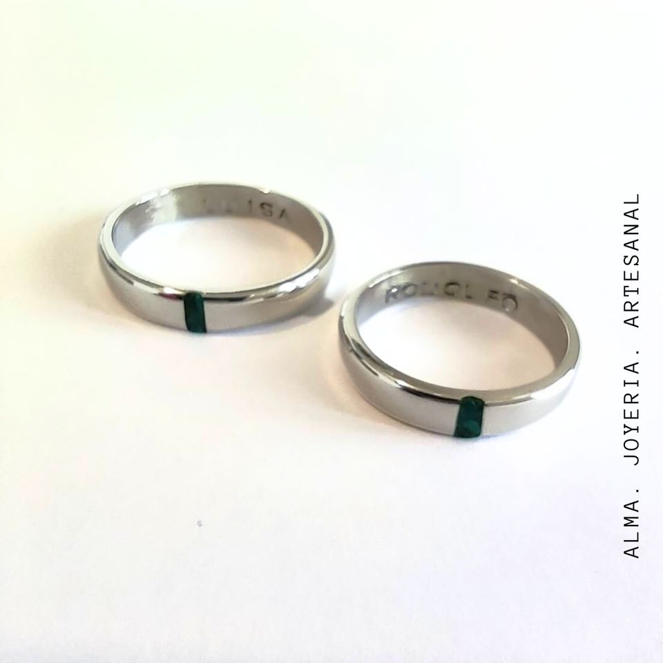 Foto 4 de Alma Joyeria Artesanal - Argollas de Matrimonio