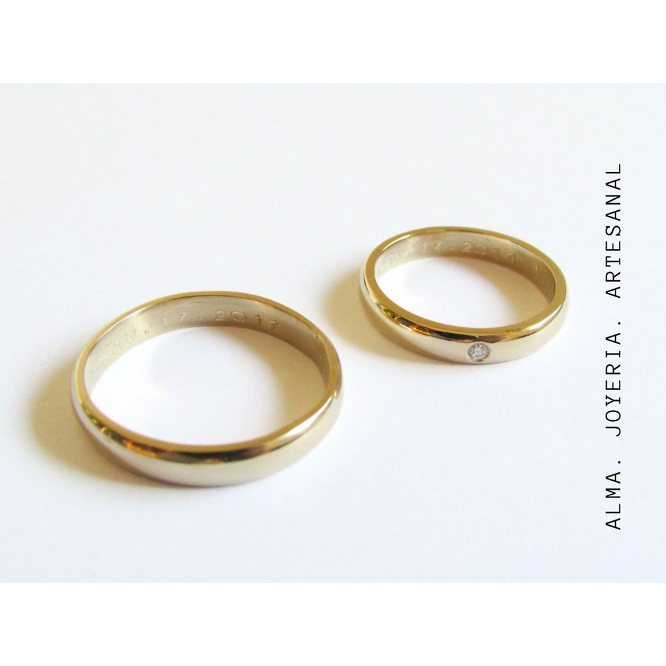 Foto 11 de Alma Joyeria Artesanal - Argollas de Matrimonio