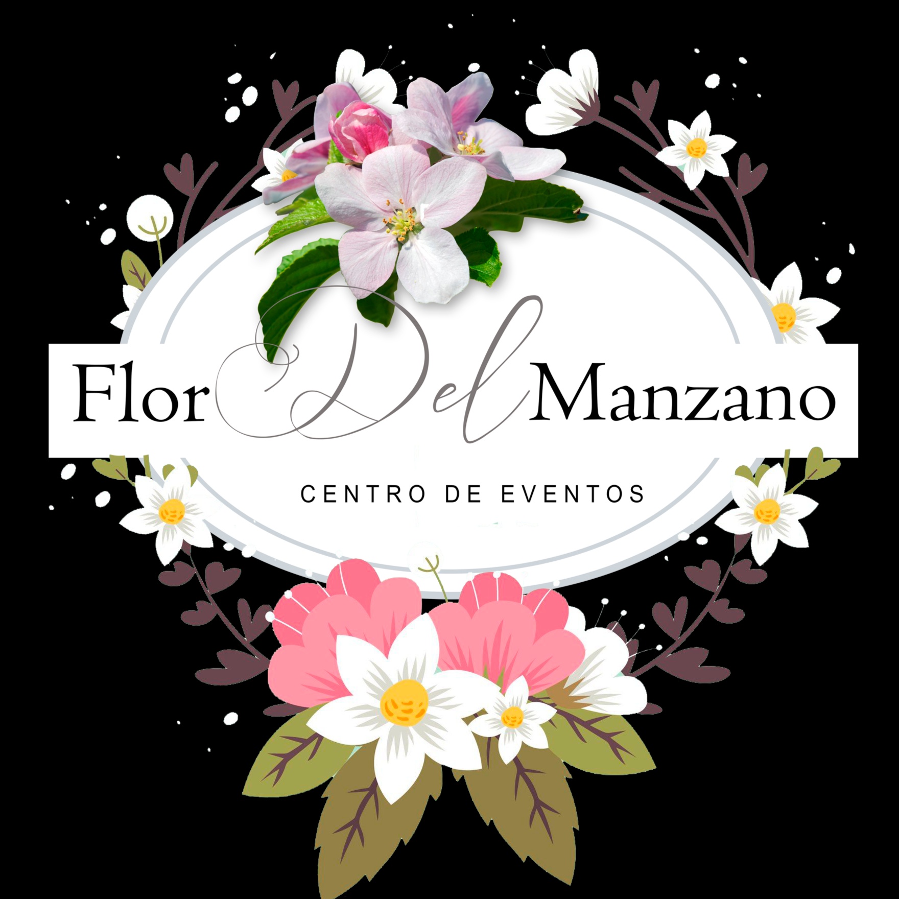 Logo de Centro de Eventos Flor del Manzano