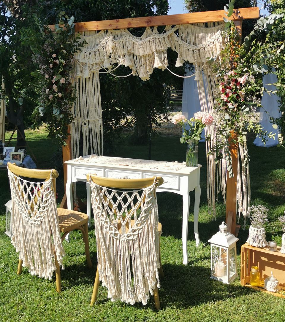 Foto 7 de Ilwen Macramé - Decoración para Matrimonios