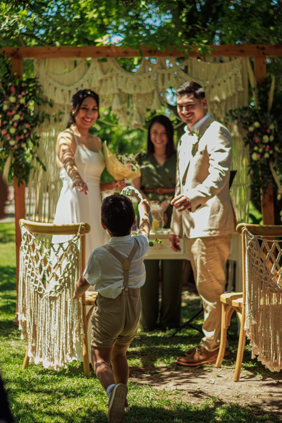 Foto 1 de Ilwen Macramé - Decoración para Matrimonios