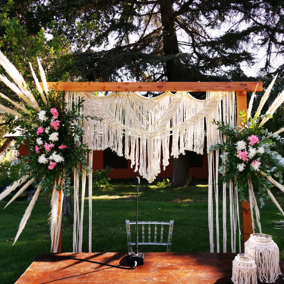 Foto 5 de Ilwen Macramé - Decoración para Matrimonios