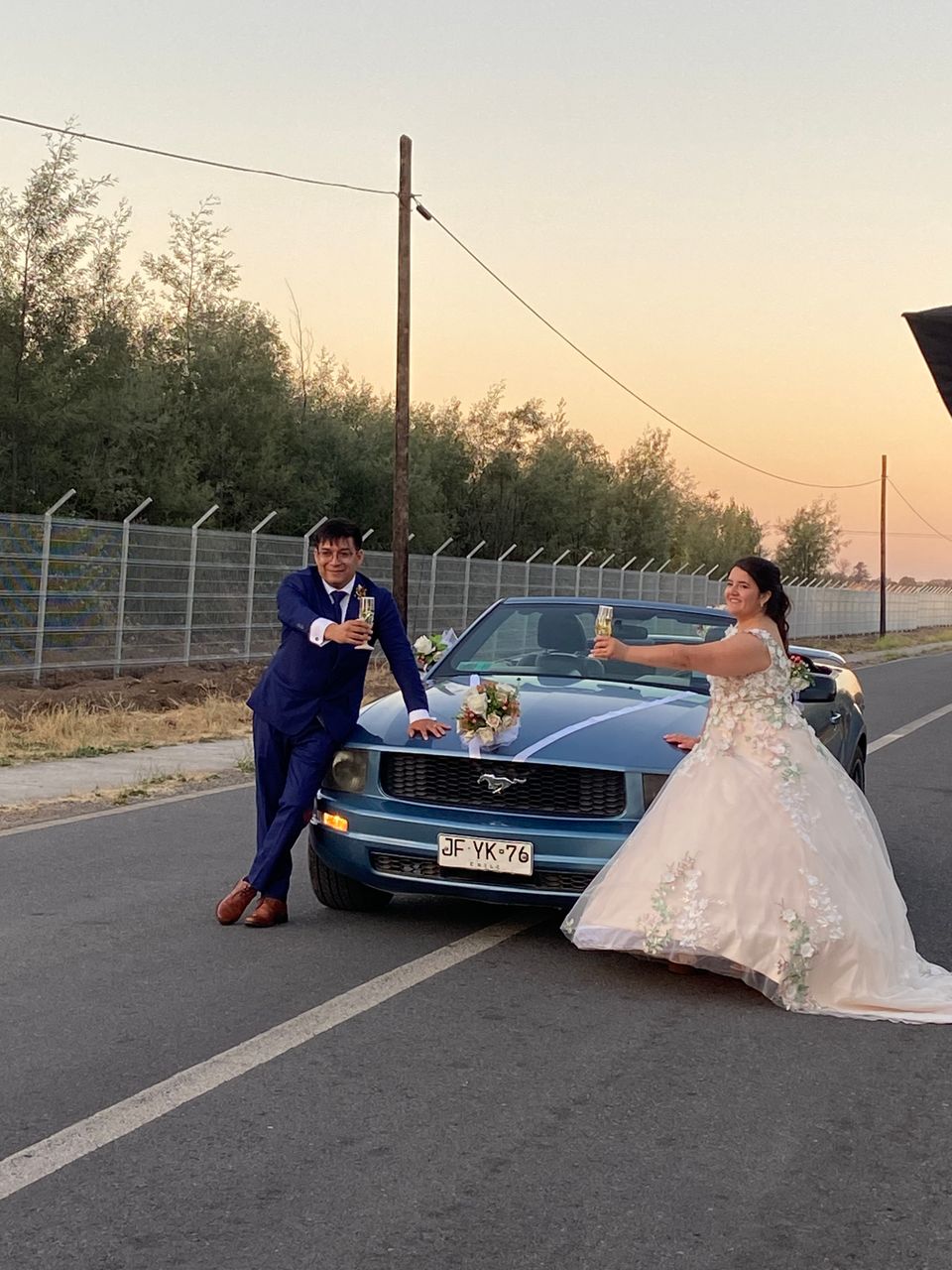 Foto 8 de Auto novios Mustang Chillan - Autos para Matrimonios