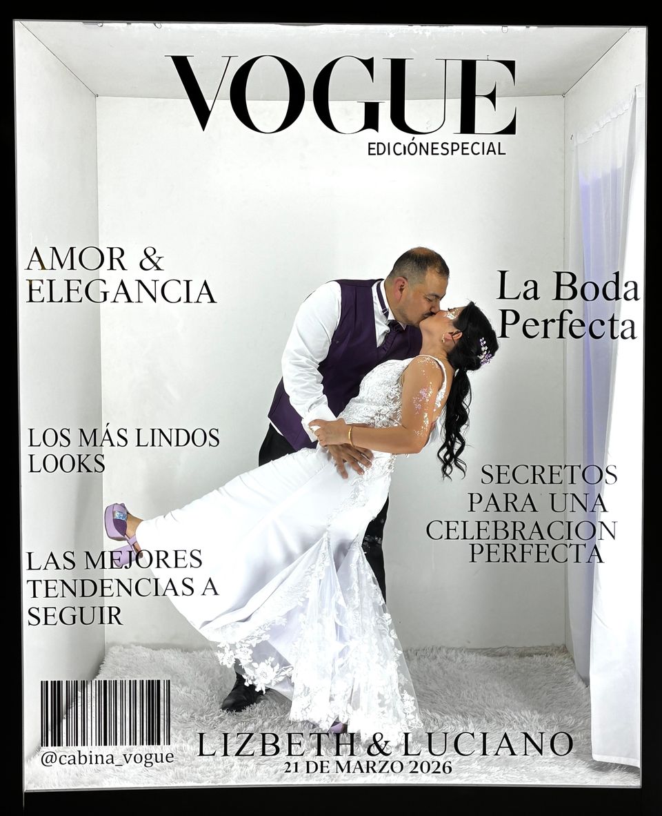 Foto 8 de Cabina Vogue producciones - Photobooth para Matrimonios