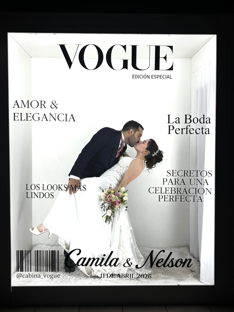 Foto 5 de Cabina Vogue producciones - Photobooth para Matrimonios