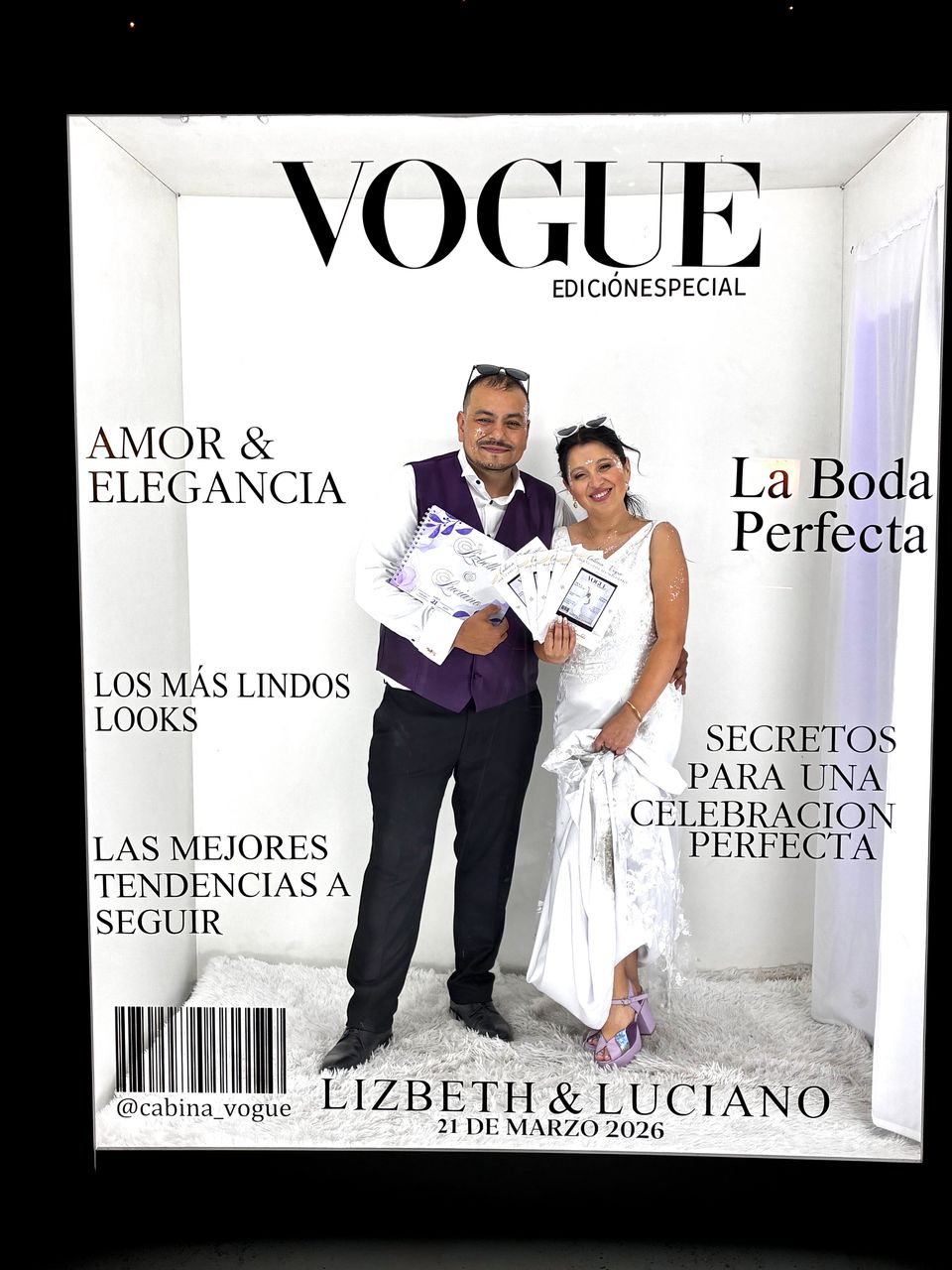 Foto 7 de Cabina Vogue producciones - Photobooth para Matrimonios