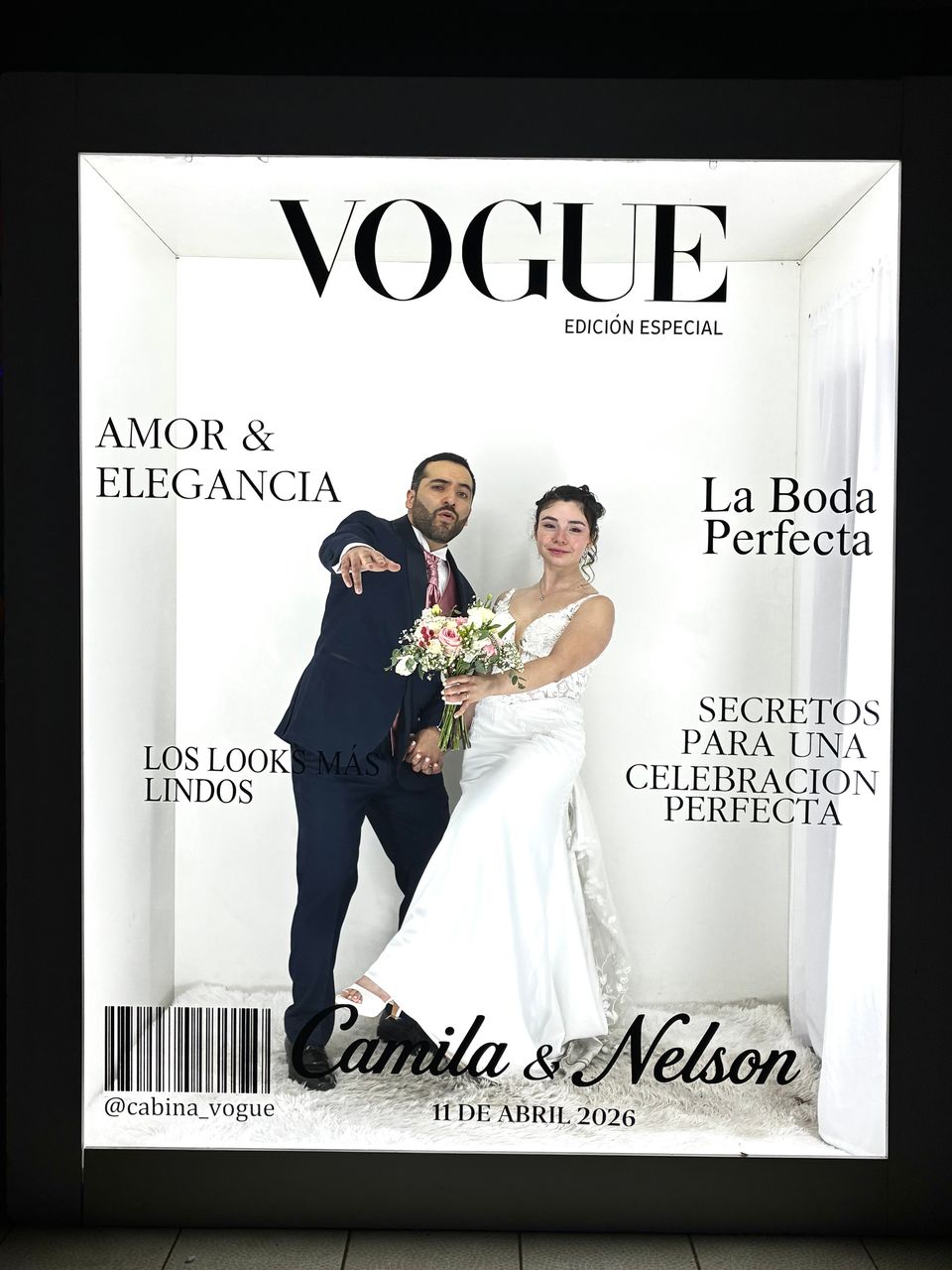 Foto 4 de Cabina Vogue producciones - Photobooth para Matrimonios