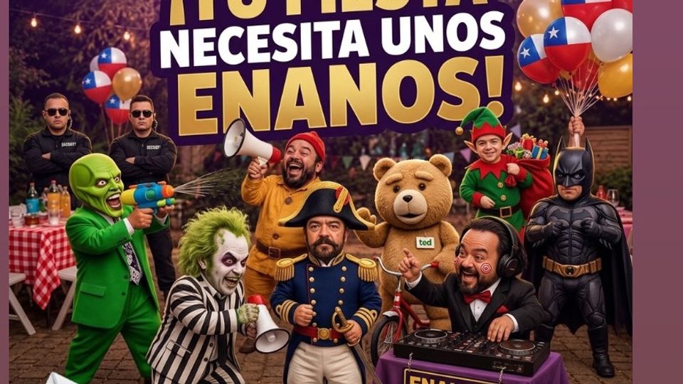 Eventos con Enanos - Animación para Eventos y Matrimonios en Weddy