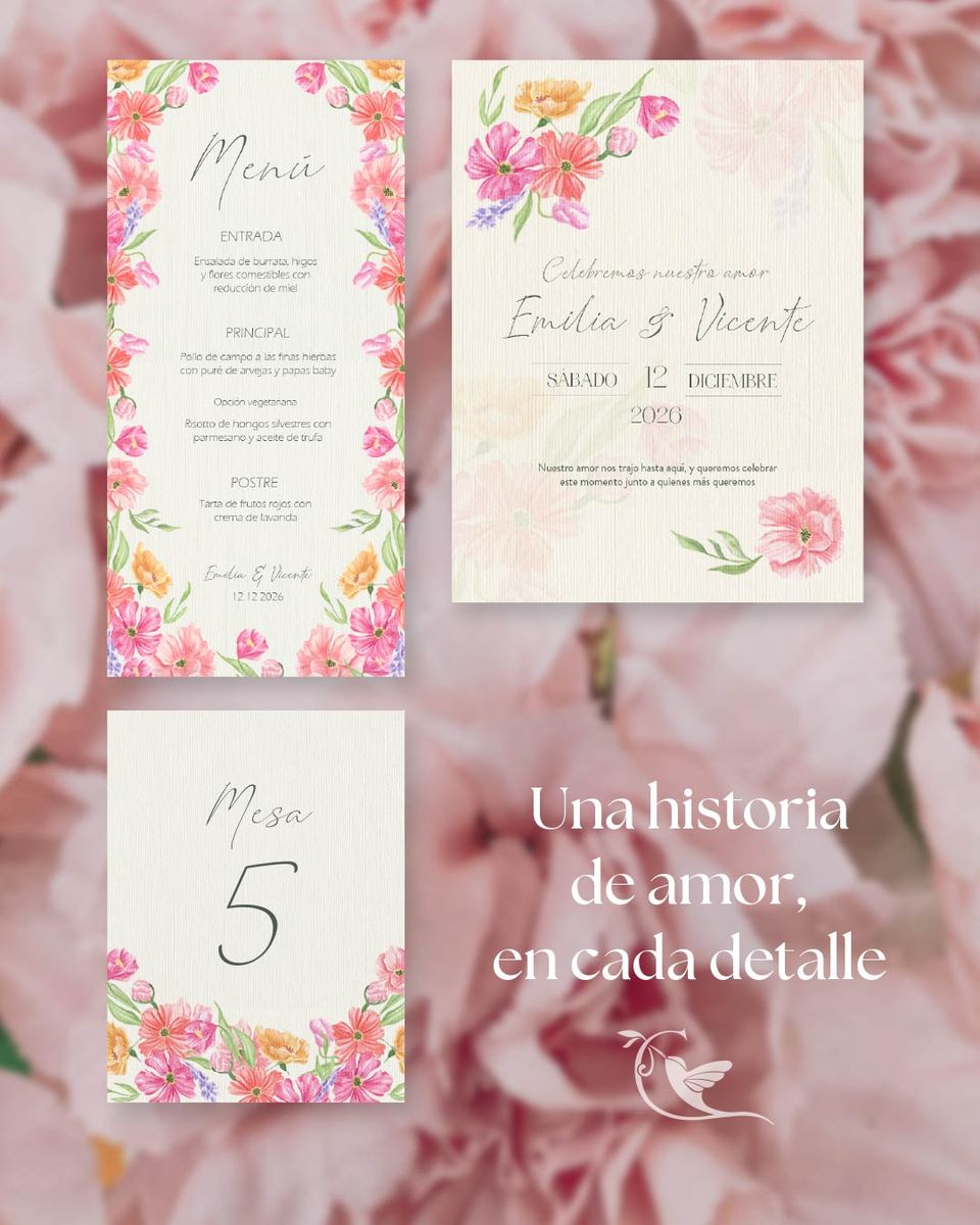 Foto 4 de Carolacaracolaestudio - Invitaciones para Matrimonios