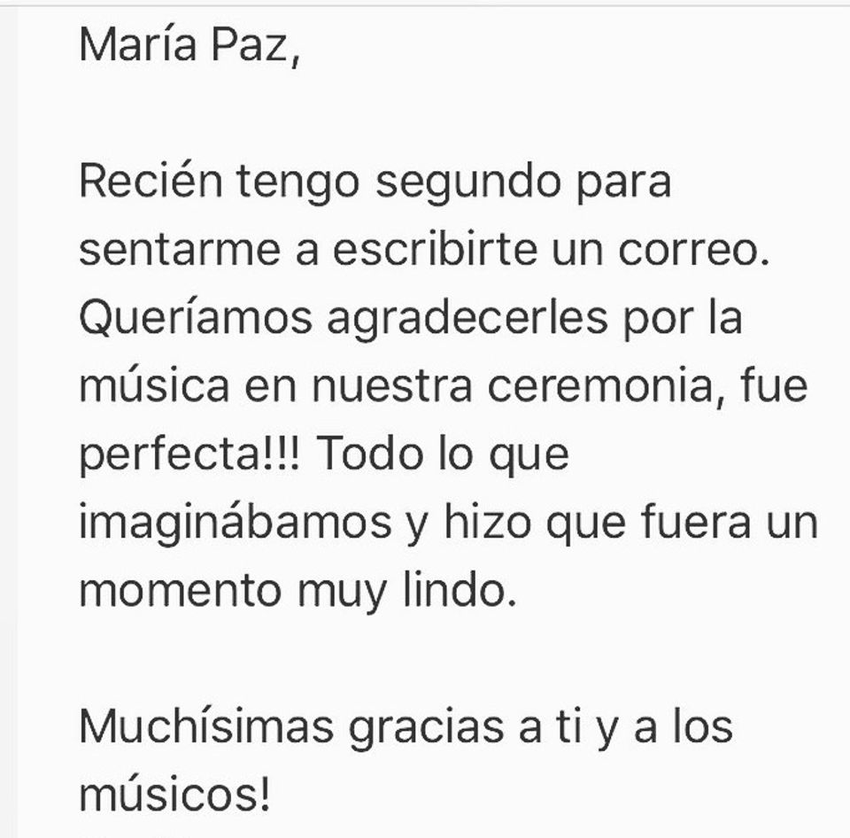 Foto 10 de Música para tus ceremonias - Música para Matrimonios