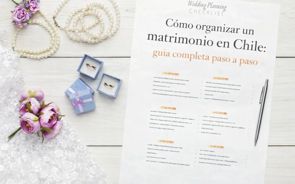 Wedding planner coordinando la planificación de un matrimonio